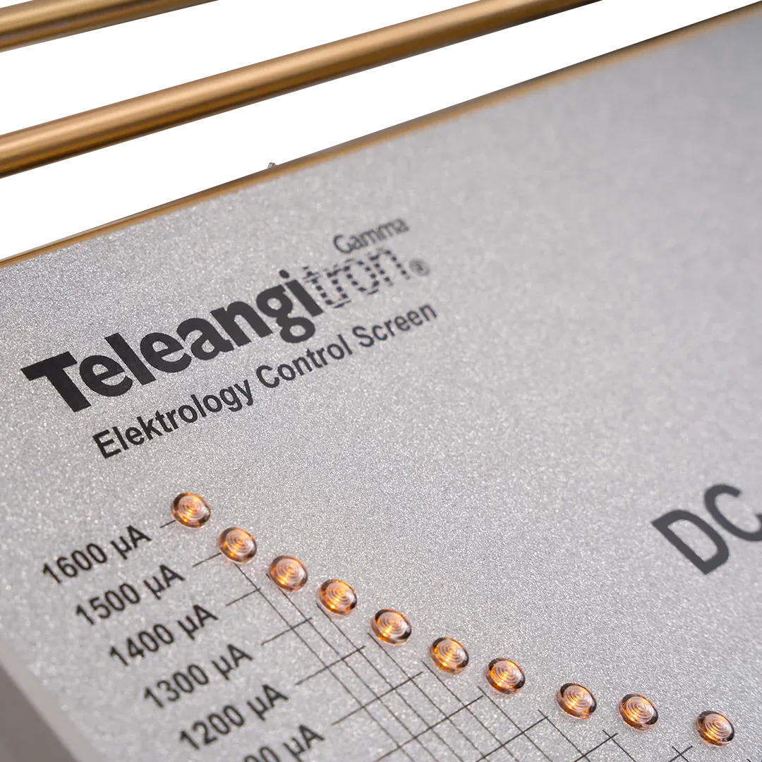Teleangitron Gerätedetail mit Goldsonde